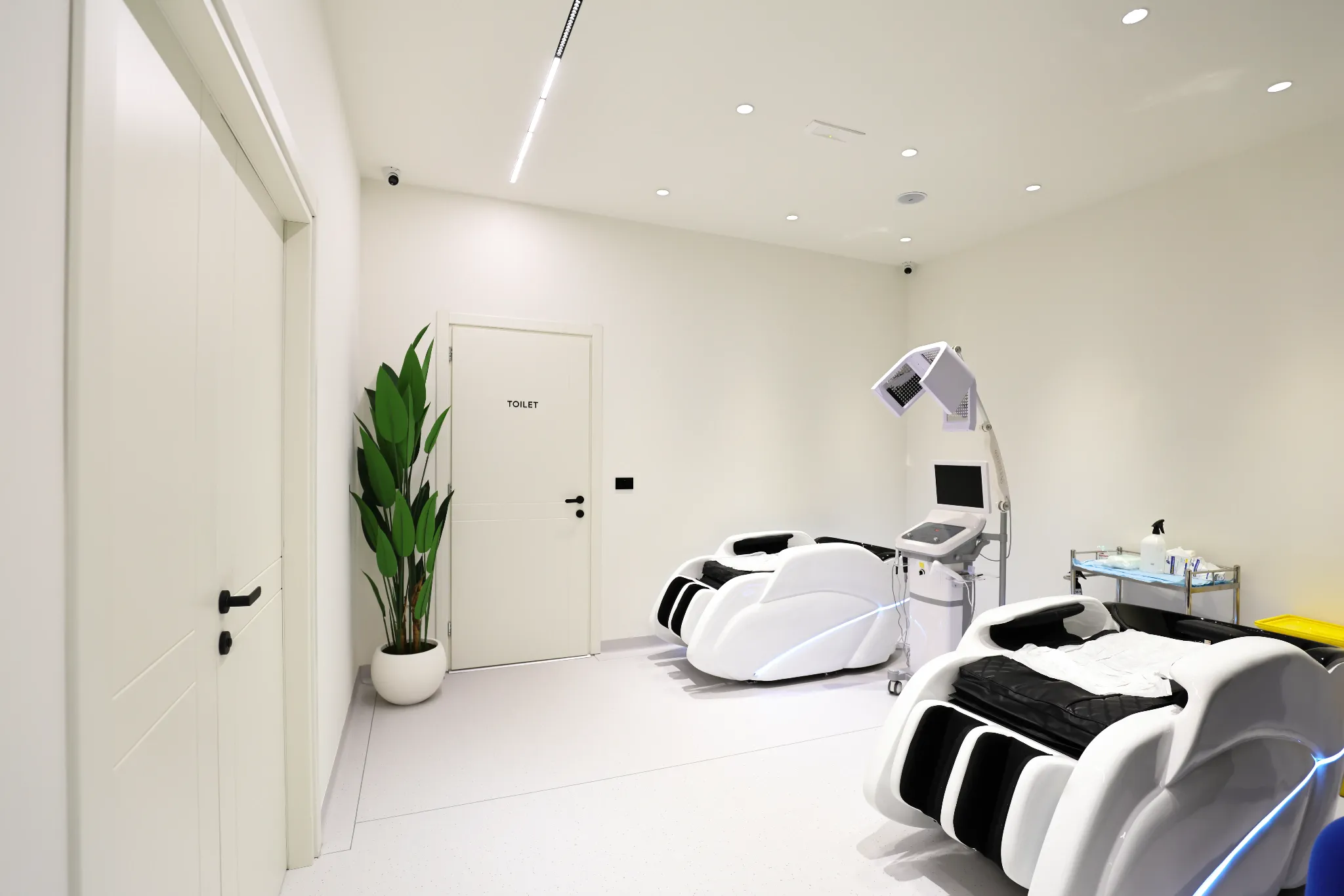 Sala dedicata e area tecnica della clinica NobiDent